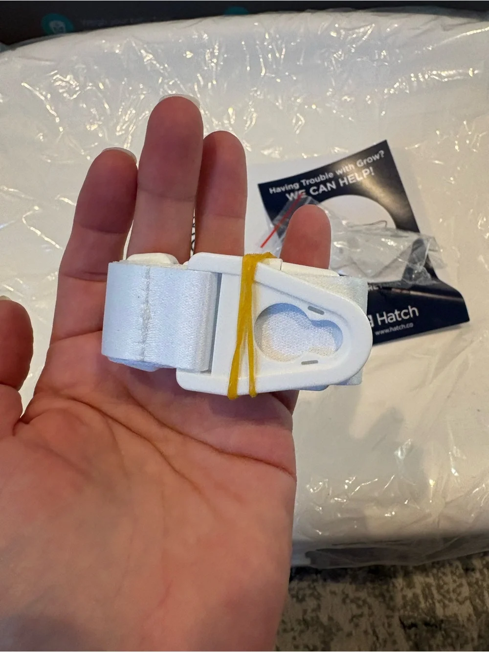 Hatch Grow Smart Baby Changing Pad & Scale White Open Box